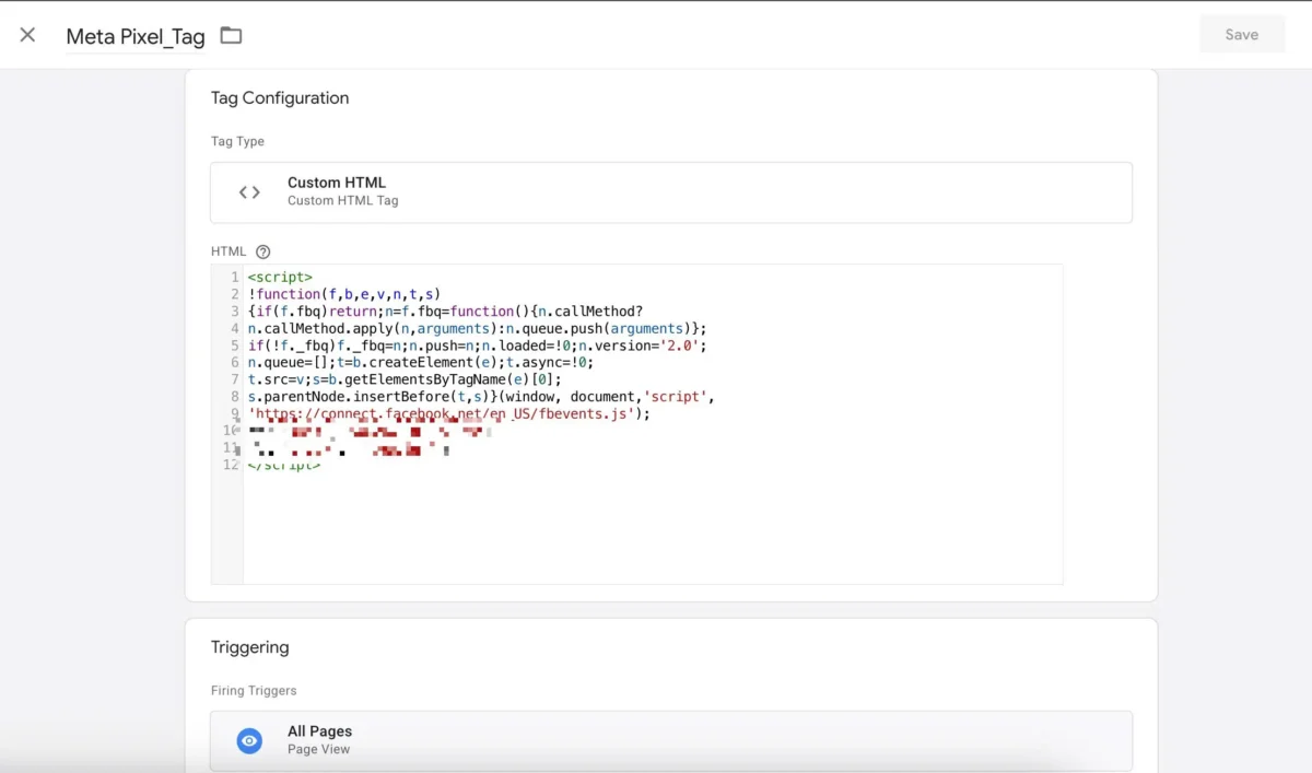 Meta Pixel Base Code